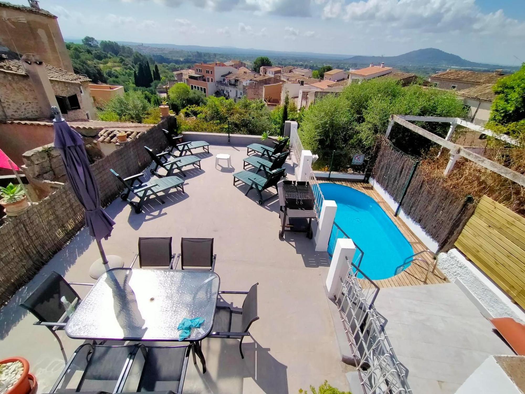 Willa Son Massanet Con Piscina Y Fantasticas Vistas Campanet Zewnętrze zdjęcie